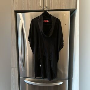 Oversized Cowl Neck Top - Metal Rooster from Camden (London)